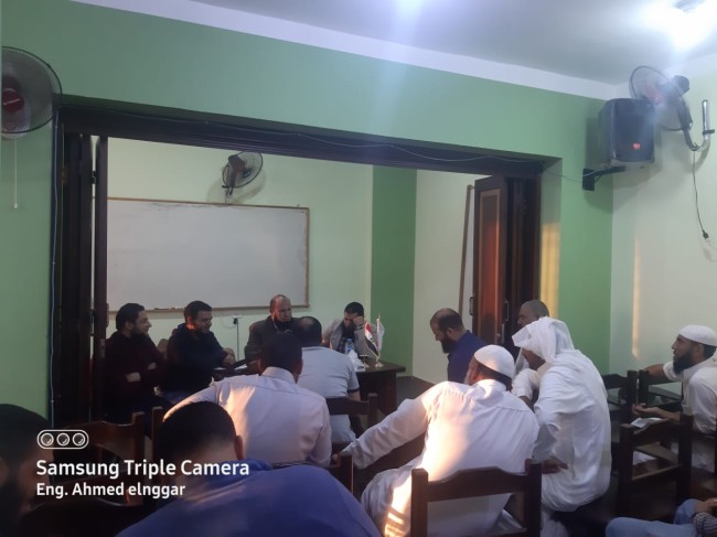 جانب من زيارة النائب خالد أبو خطيب للنوبارية