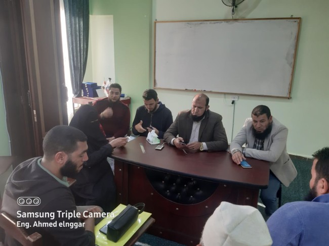 جانب من زيارة النائب خالد أبو خطيب للنوبارية