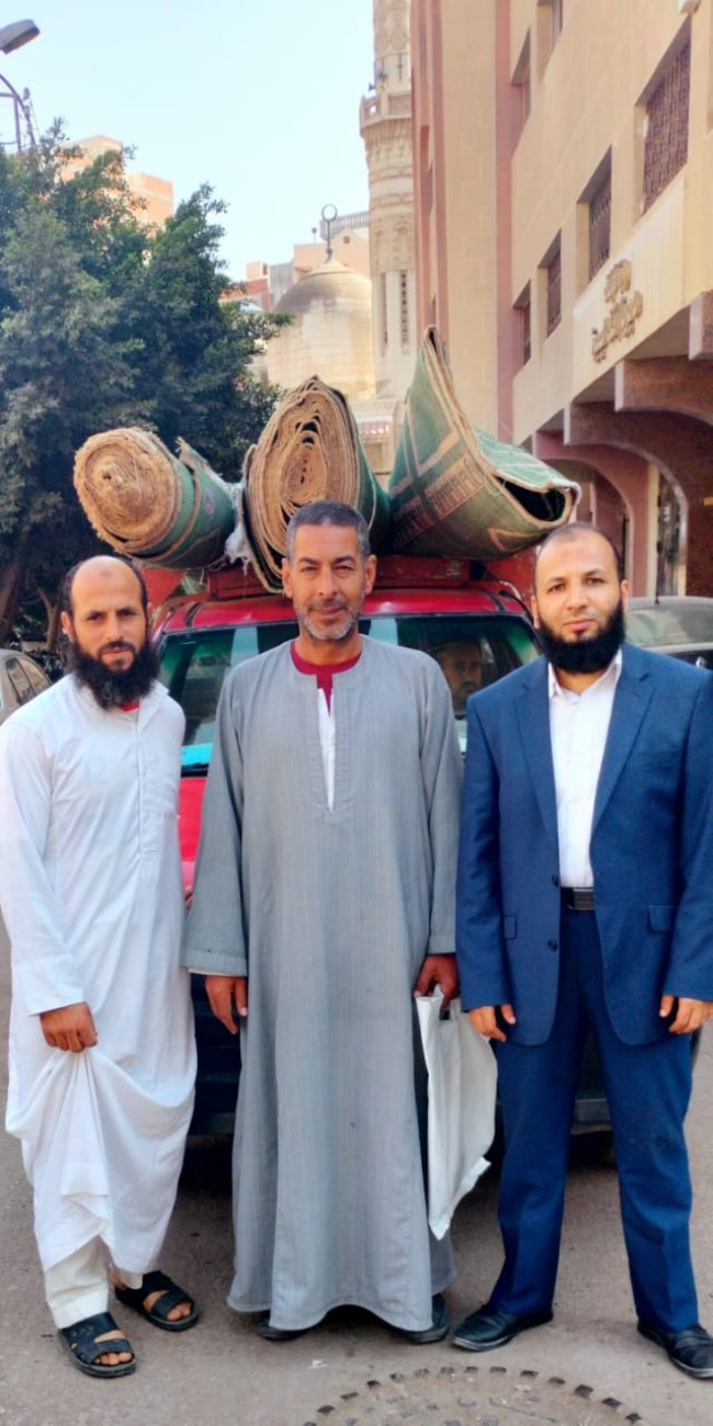 جانب من مشاركة النائب أحمد حمدي في افتتاح المسجد