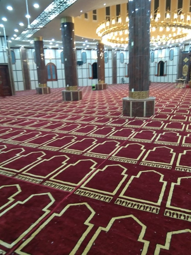 جانب من مشاركة النائب خالد أبوخطيب في افتتاح المسجد