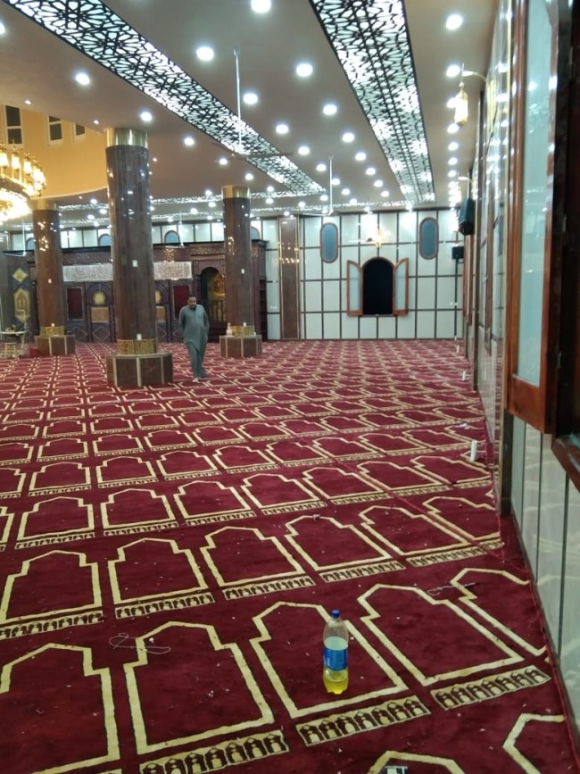 جانب من مشاركة النائب خالد أبوخطيب في افتتاح المسجد