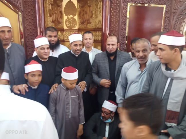 جانب من مشاركة النائب خالد أبوخطيب في افتتاح المسجد