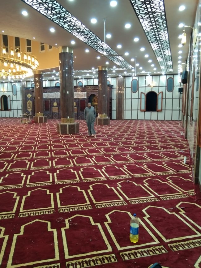 جانب من مشاركة النائب خالد أبوخطيب في افتتاح المسجد