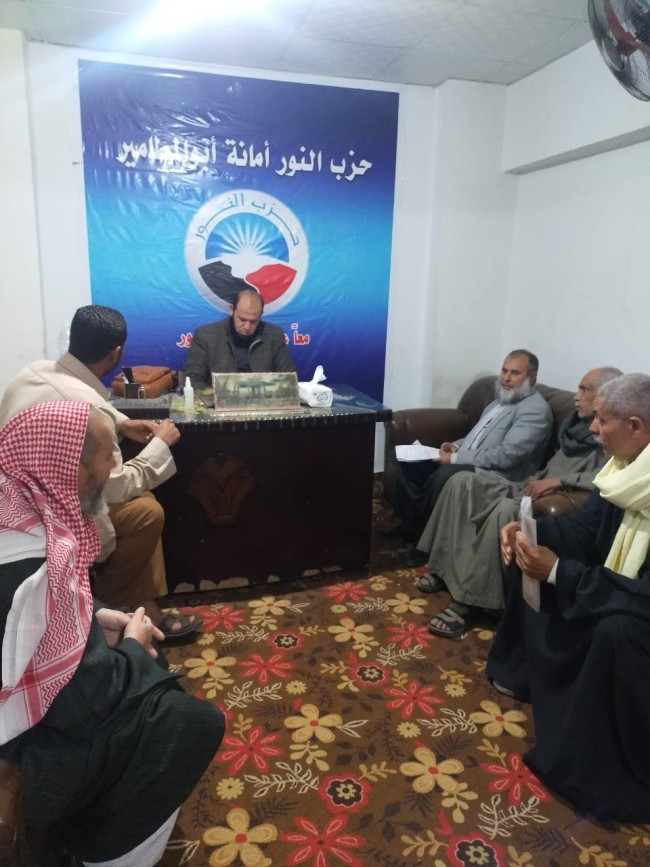 جانب من لقاء النائب بالمواطنين