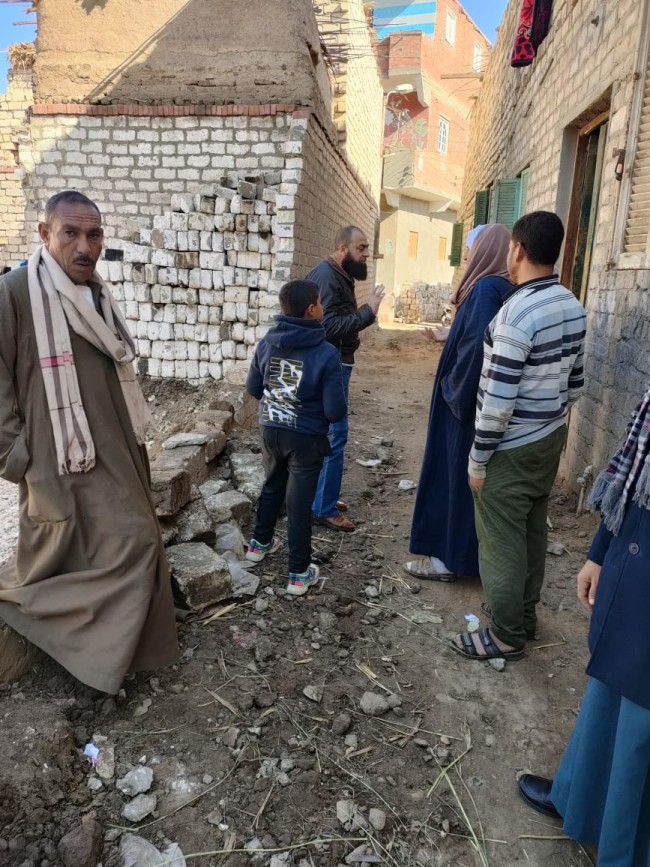 النائب عبدالحكيم مسعود يلتقي أهالي قرية الحمام