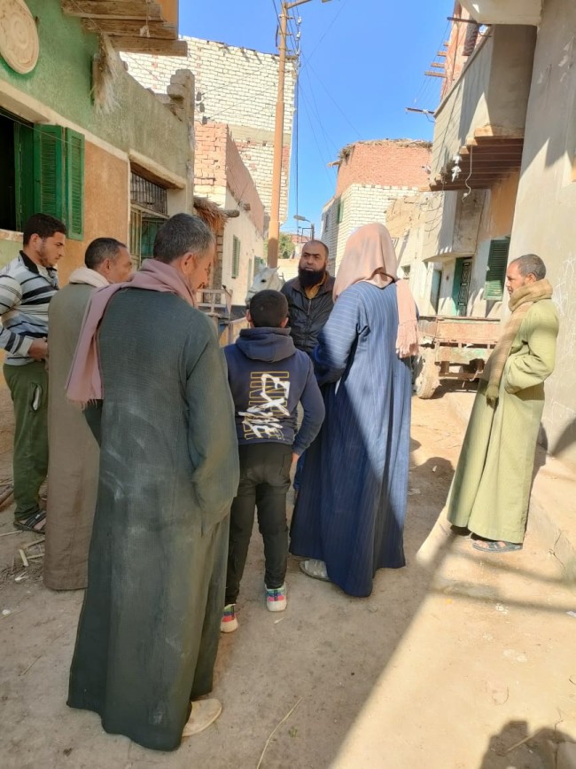 النائب عبدالحكيم مسعود يلتقي أهالي قرية الحمام