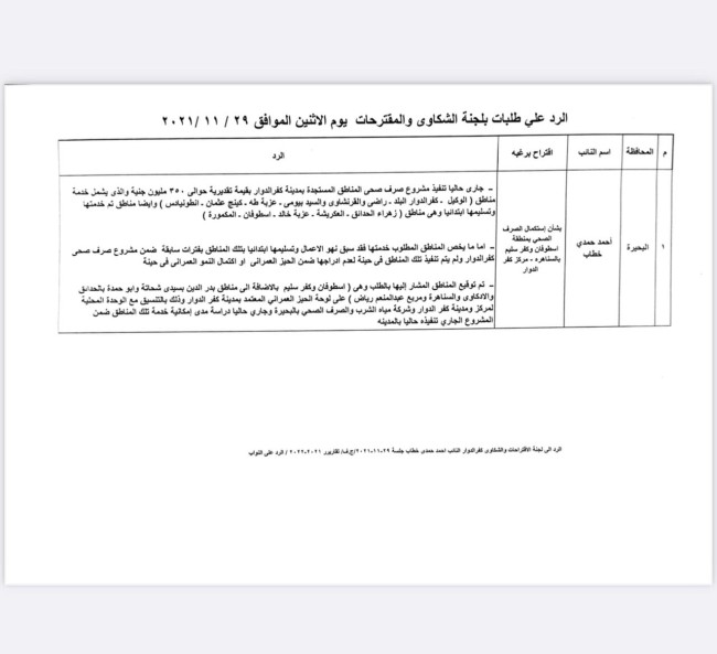 النائب أحمد حمدي خطاب عضو مجلس النواب
