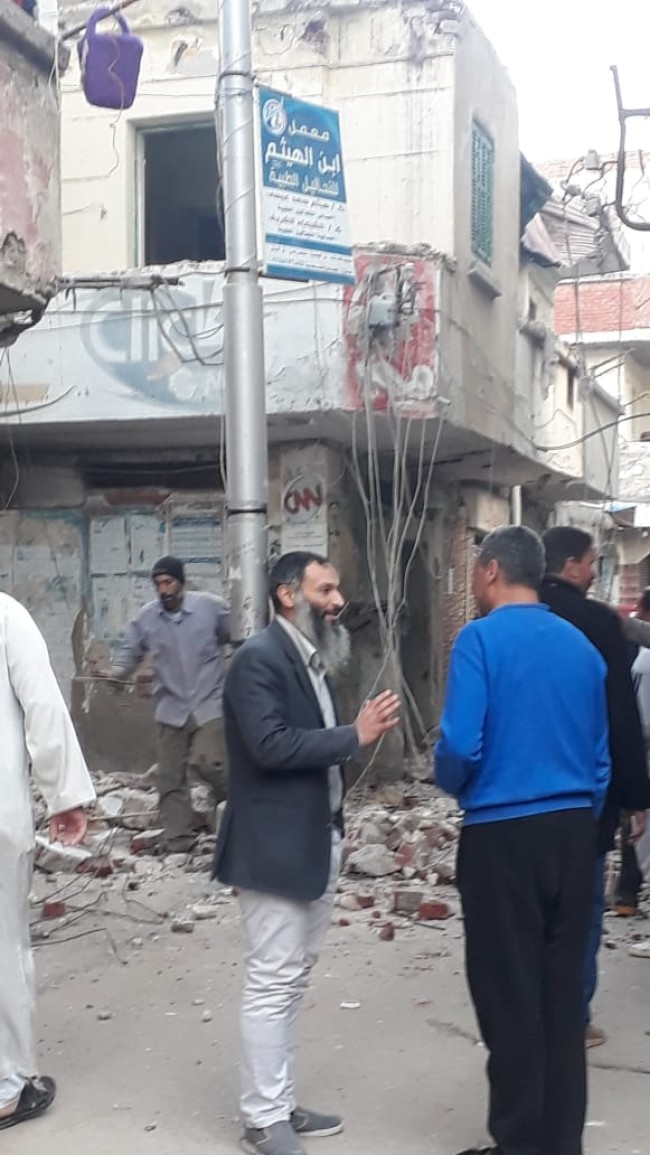 النائب أحمد حمدي من مكان الحادث