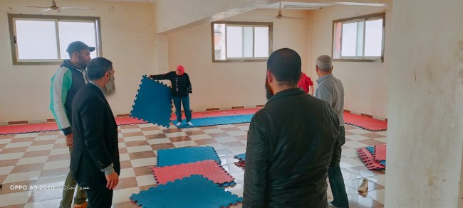 النائب أحمد حمدي خطاب في زيارة لمركز شباب العكريشة