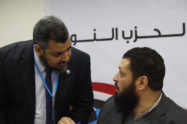 توافد أعضاء الجمعية العمومية لحزب النور