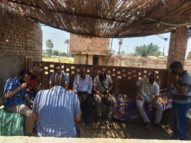 حزب النور - جانب من المعاينة