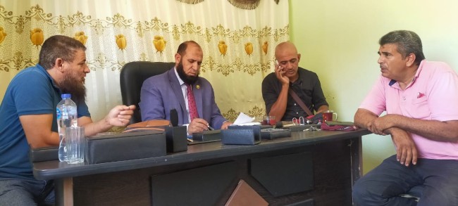 جانب من جولة النائب خالد أبوخطيب