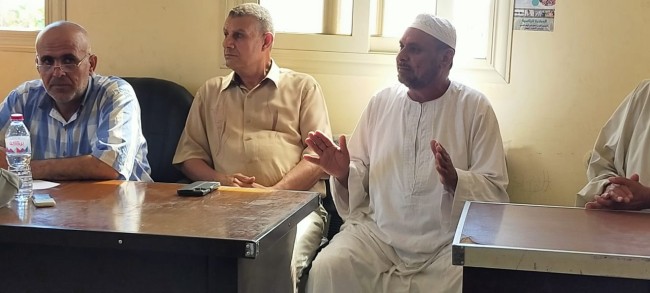 جانب من جولة النائب خالد أبوخطيب