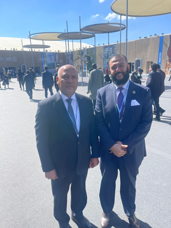 جانب من مشاركة الدكتور أحمد خليل خيرالله رئيس الهيئة البرلمانية لحزب النور