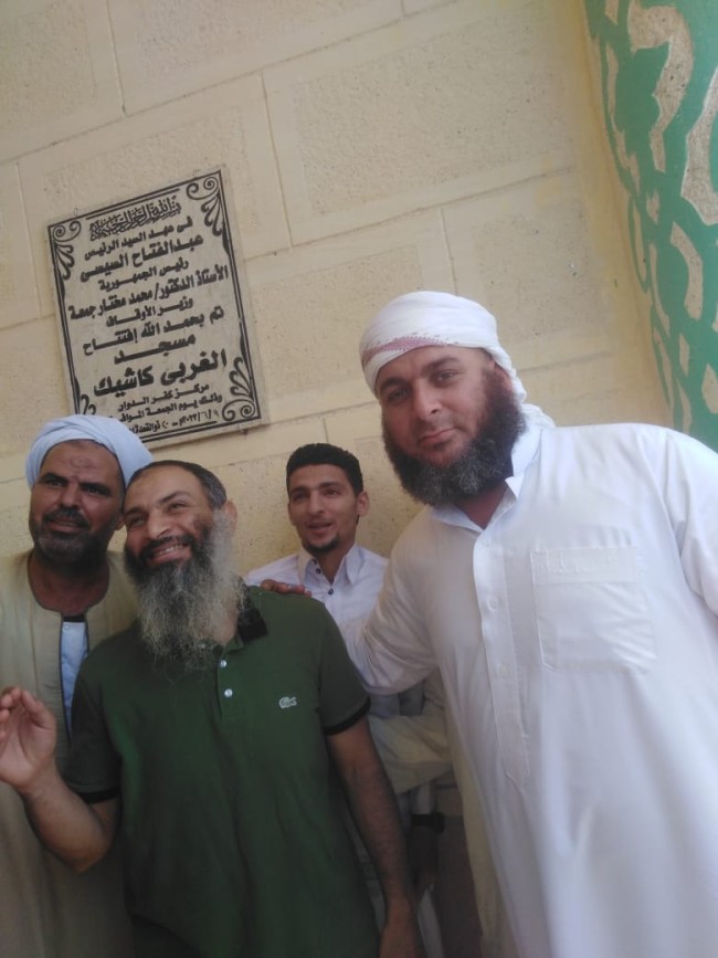 مشاركة النائب أحمد حمدي الأهالي في افتتاح المسجد