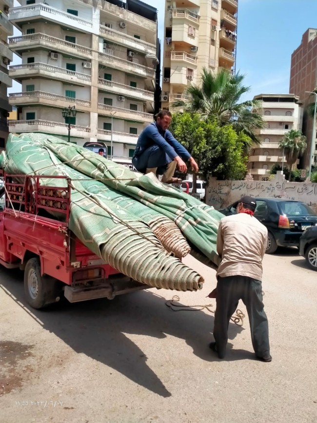 مشاركة النائب أحمد حمدي الأهالي في افتتاح المسجد