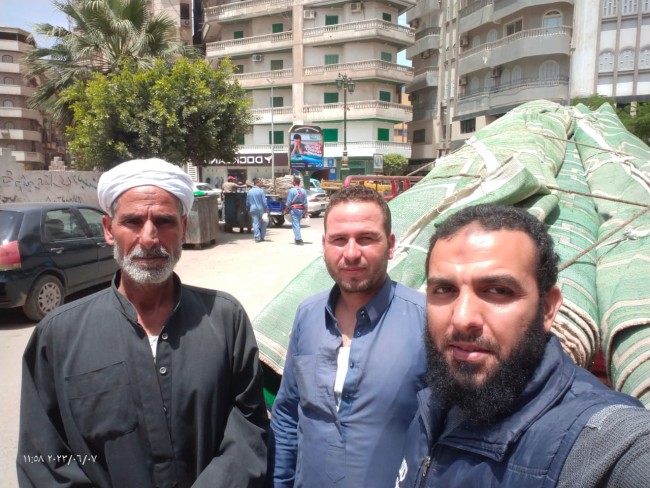 مشاركة النائب أحمد حمدي الأهالي في افتتاح المسجد