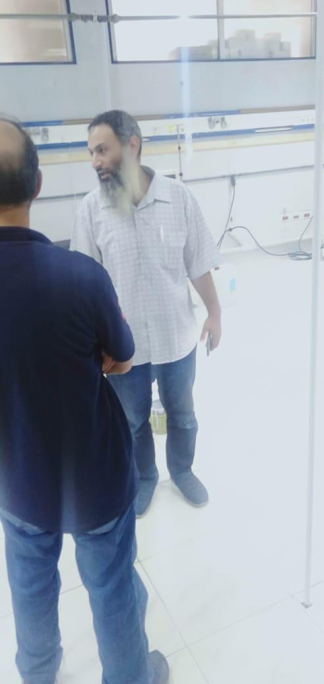 جانب من متابعة النائب أحمد حمدي لمستشفى كفر الدوار العام