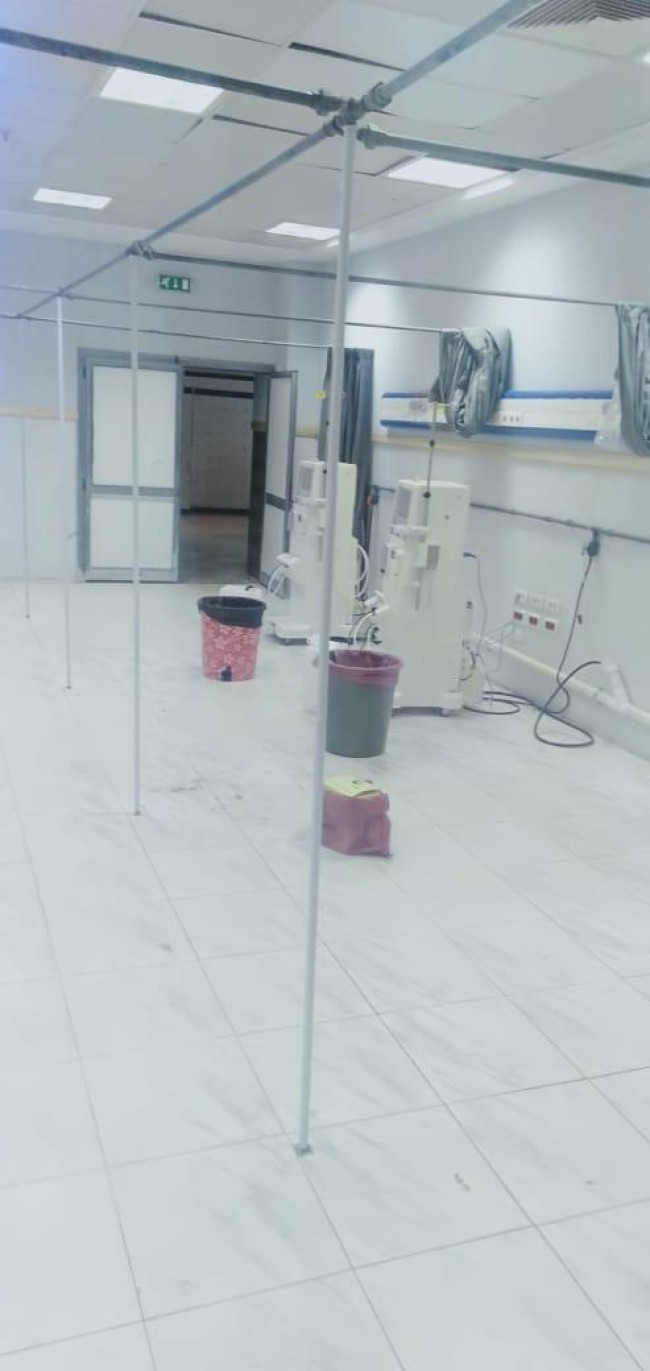 جانب من متابعة النائب أحمد حمدي لمستشفى كفر الدوار العام