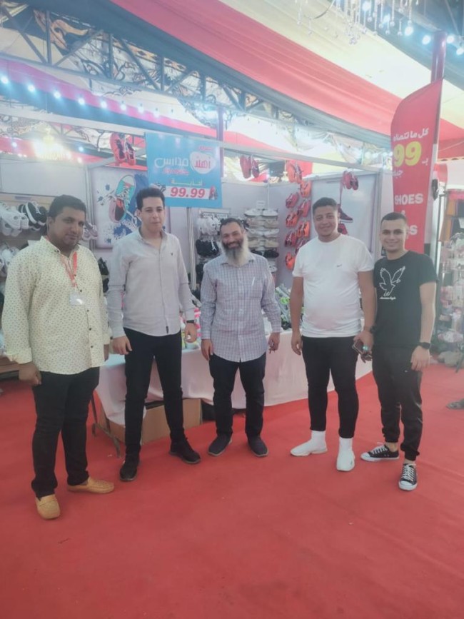 جانب من مشاركة النائب أحمد حمدي في افتتاح معرض "أهلا مدارس" بكفر الدوار