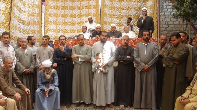 جانب من جلسة الصلح