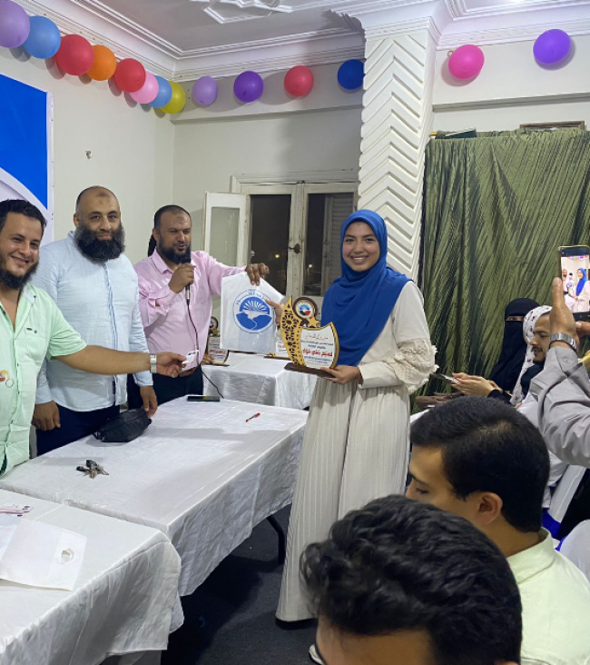 جانب من حفل التكريم