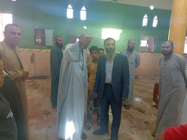 جانب من الزيارة التفقدية