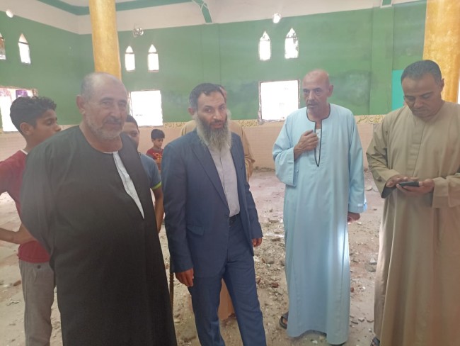جانب من الزيارة التفقدية