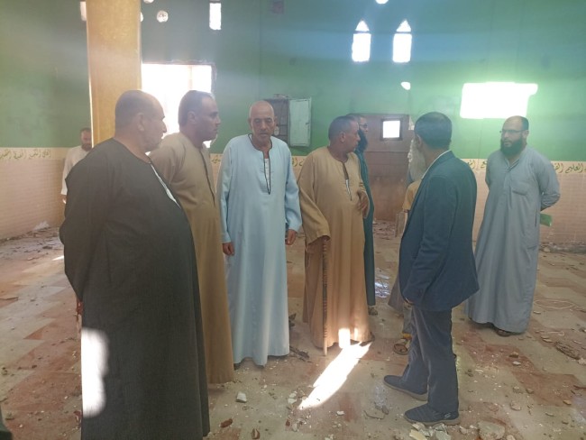 جانب من الزيارة التفقدية