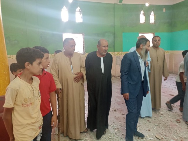 جانب من الزيارة التفقدية