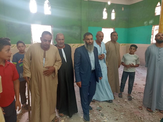 جانب من الزيارة التفقدية