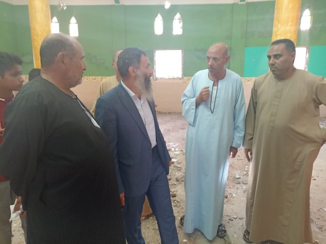 جانب من الزيارة التفقدية