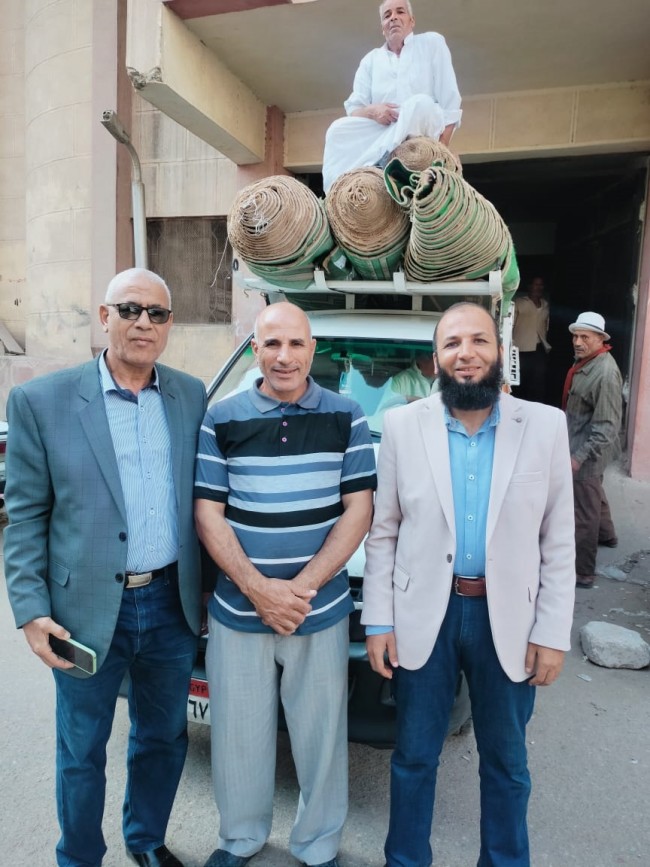 جانب من افتتاح المسجد