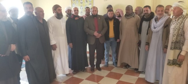 جانب من الزيارة