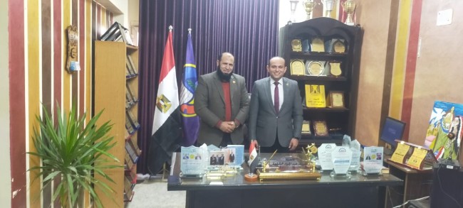 جانب من الزيارة
