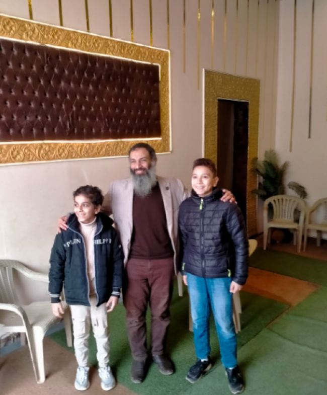 جانب من مشاركة "حمدي" في البطولة