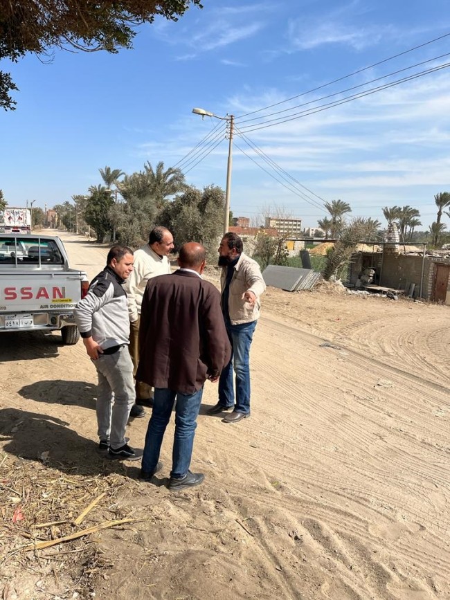 جانب من المعاينة وعمل المقايسة