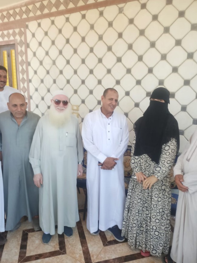 جانب من الزيارة