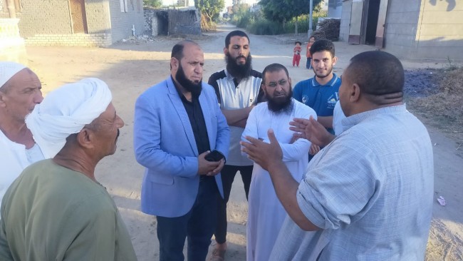 جانب من لقاء النائب خالد أبوخطيب بالمواطنين