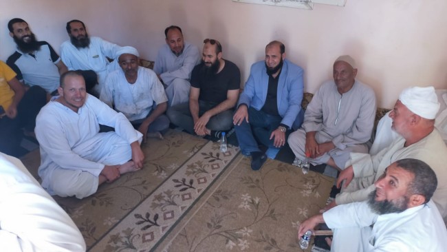 جانب من لقاء النائب خالد أبوخطيب بالمواطنين