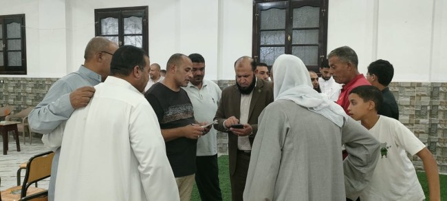 جانب من الزيارة