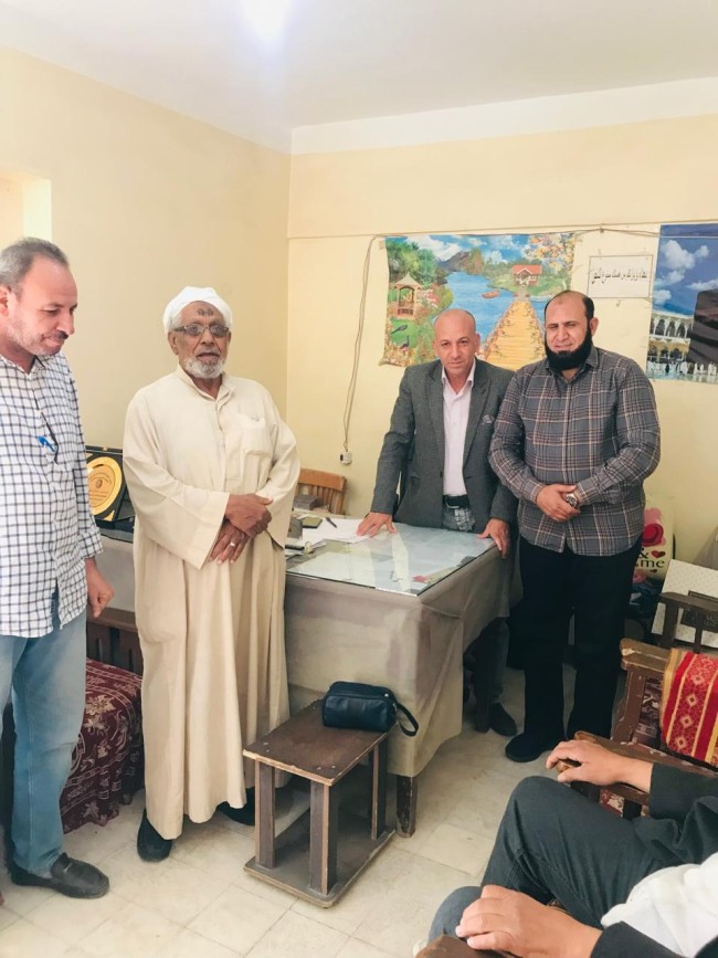 جانب من الزيارة