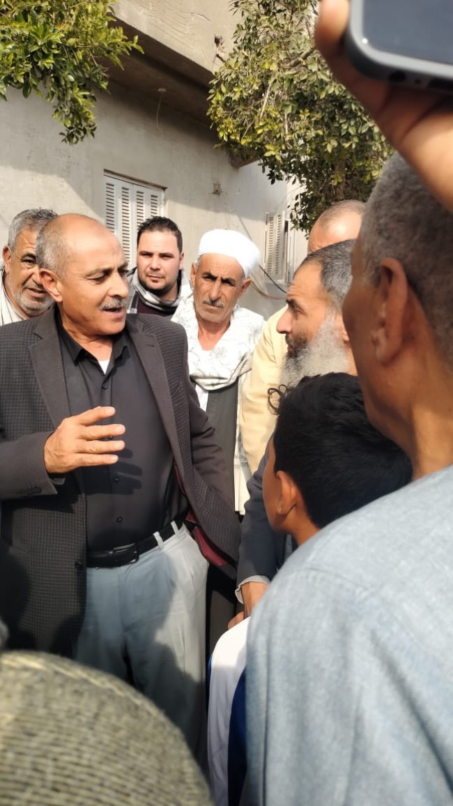 جانب من متابعة النائب أحمد حمدي