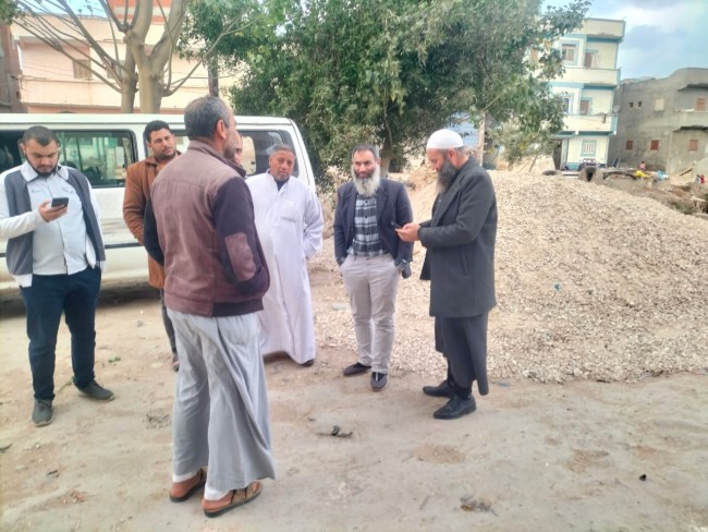 جانب من الجولة التفقدية