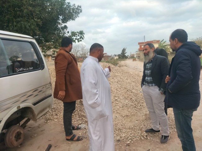 جانب من الجولة التفقدية