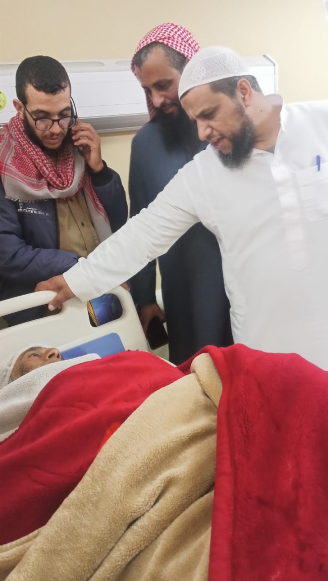 جانب من القافلة الطبية