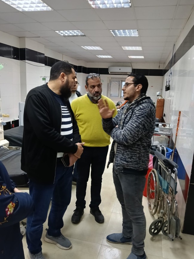 جانب من الزيارة