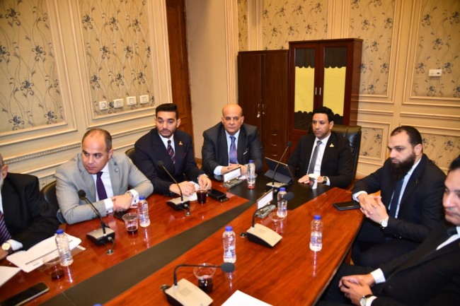 أثناء مناقشة الاقتراح - النائب محمود تركي