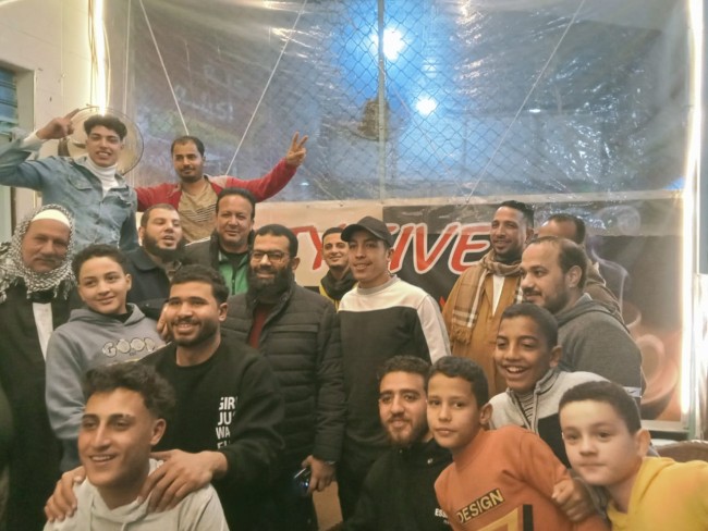 جانب من الزيارة