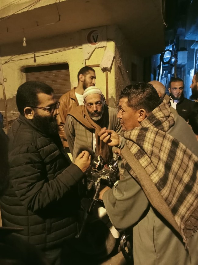 جانب من الزيارة